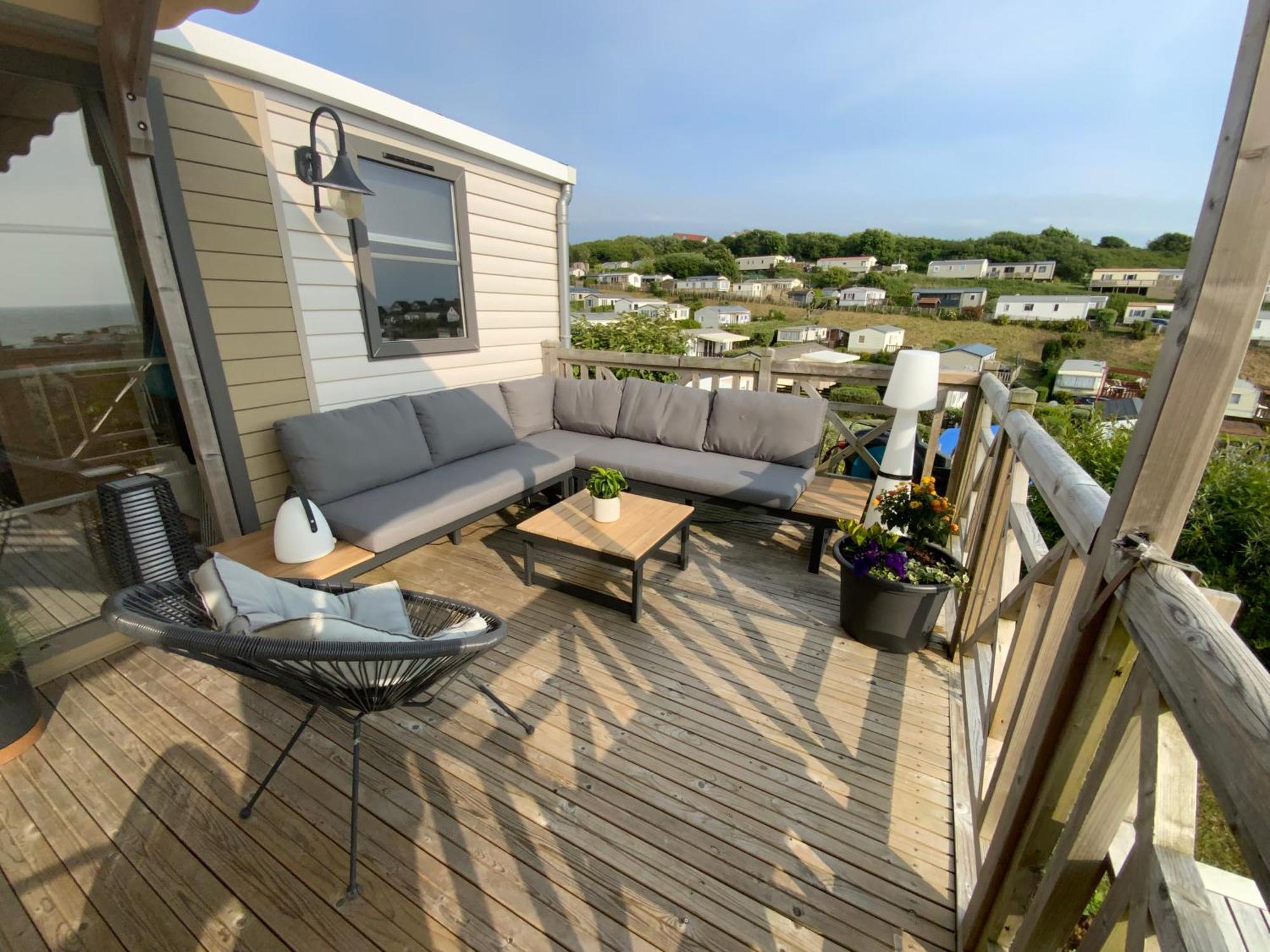 Camping De La Falaise A Equihen Plage Exteriör bild